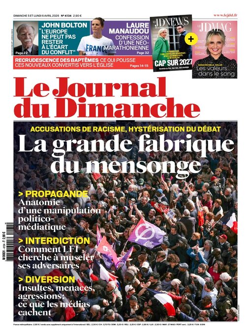 Title details for Le Journal du dimanche by Lagardere Media News - Available